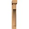 Ekena Millwork Westlake Block Smooth Bracket w/ Offset Brace, Western Red Cedar, 5 1/2"W x 26"D x 34"H BKT0604X26X34WTL05SWR - alternate 4